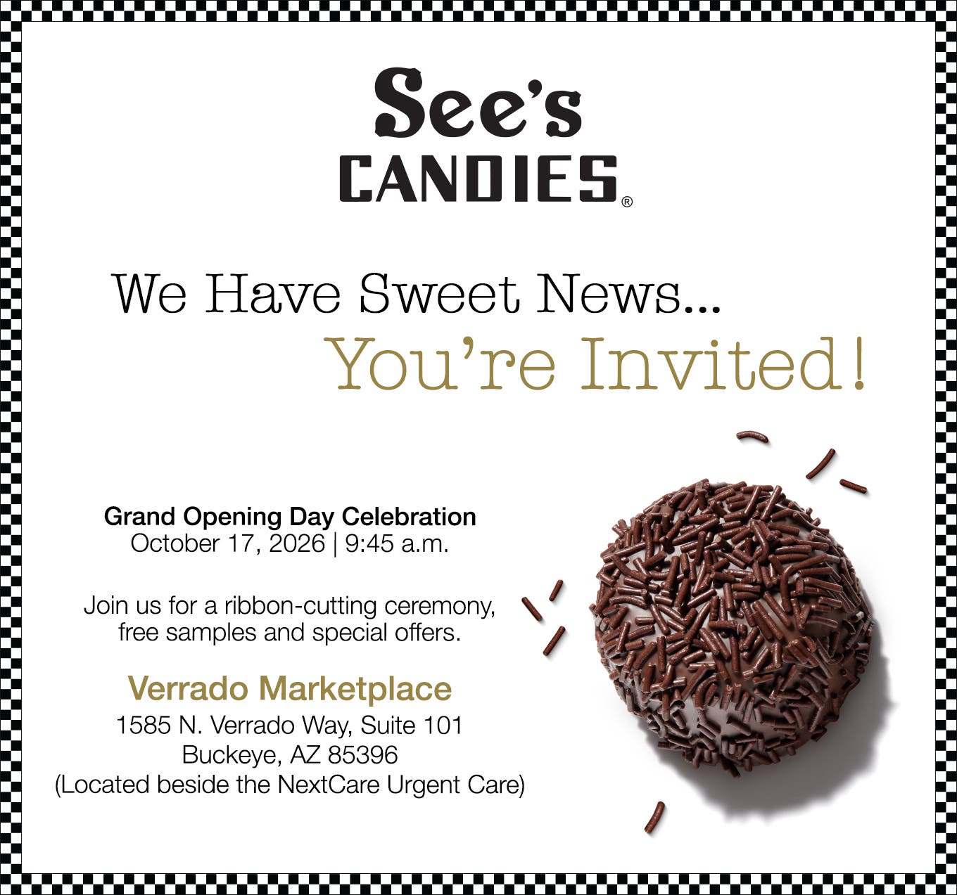 See's Candies Grand Opening!