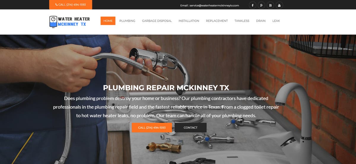 Water Heater Mckinney TX