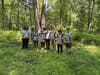 Greenwich Land Trust Youth Corps 2026 Session 1, hard at work