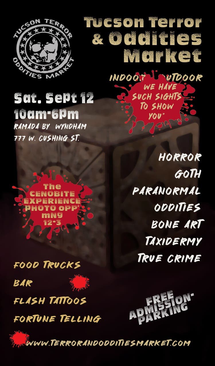 Tucson Terror & Oddities Market Kicks Off the Spooky Season Sept. 12