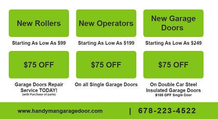 Handyman Garage Door