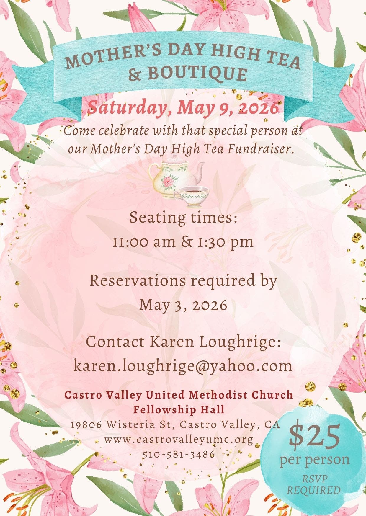 Mother's Day High Tea and Boutique