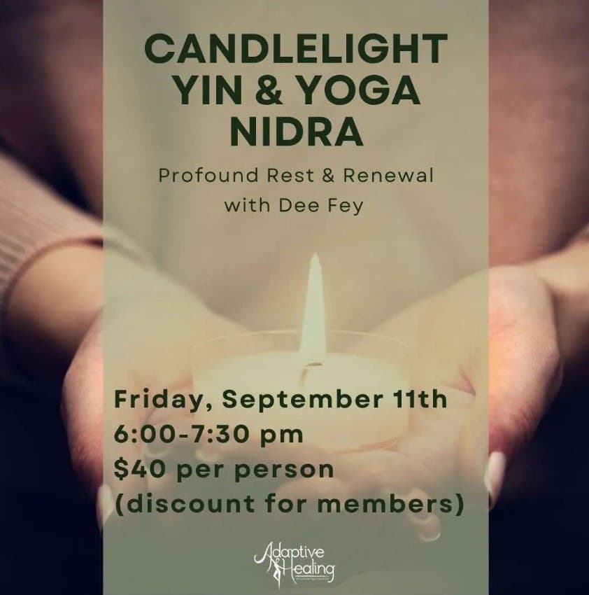 Candlelight Yin & Yoga Nidra