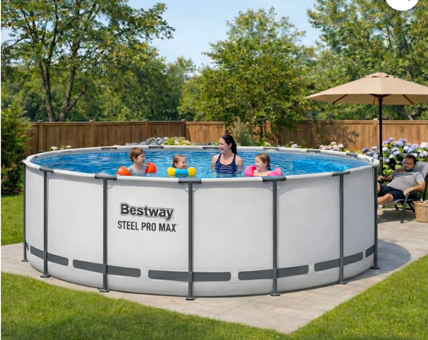 15X48 BESTWAY STEEL PRO MAX- Like New