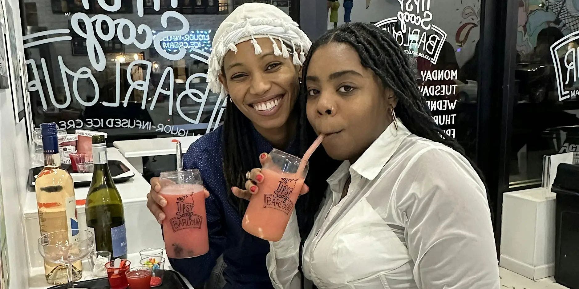 Boozy Birthday Cocktail Class with SingeCut (Tipsy Scoop Queens)