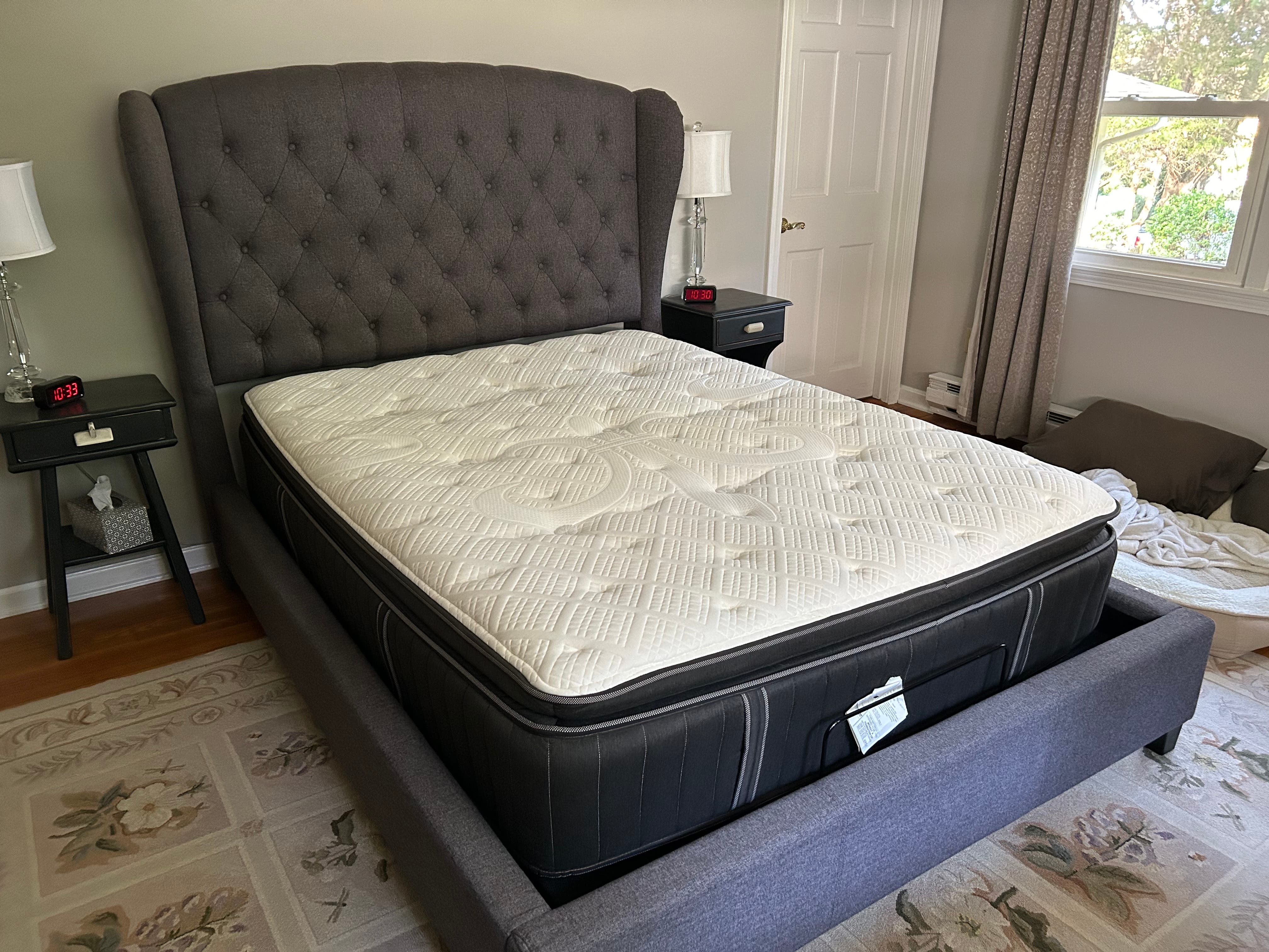 Queen Upholstered Headboard & Frame Madison, CT Patch