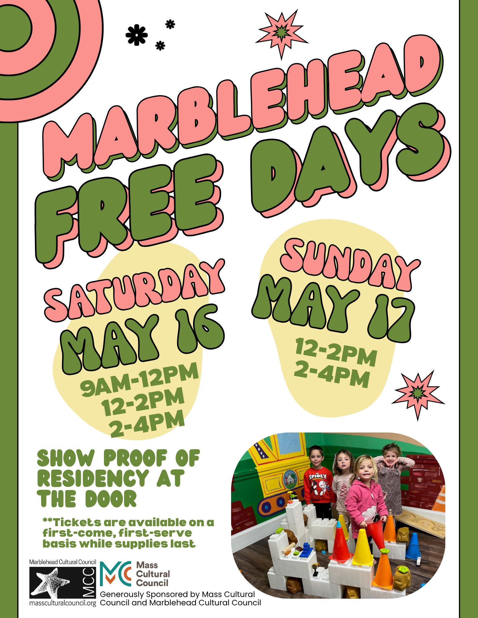 Marblehead Free Days at the North Shore Children's Museum!