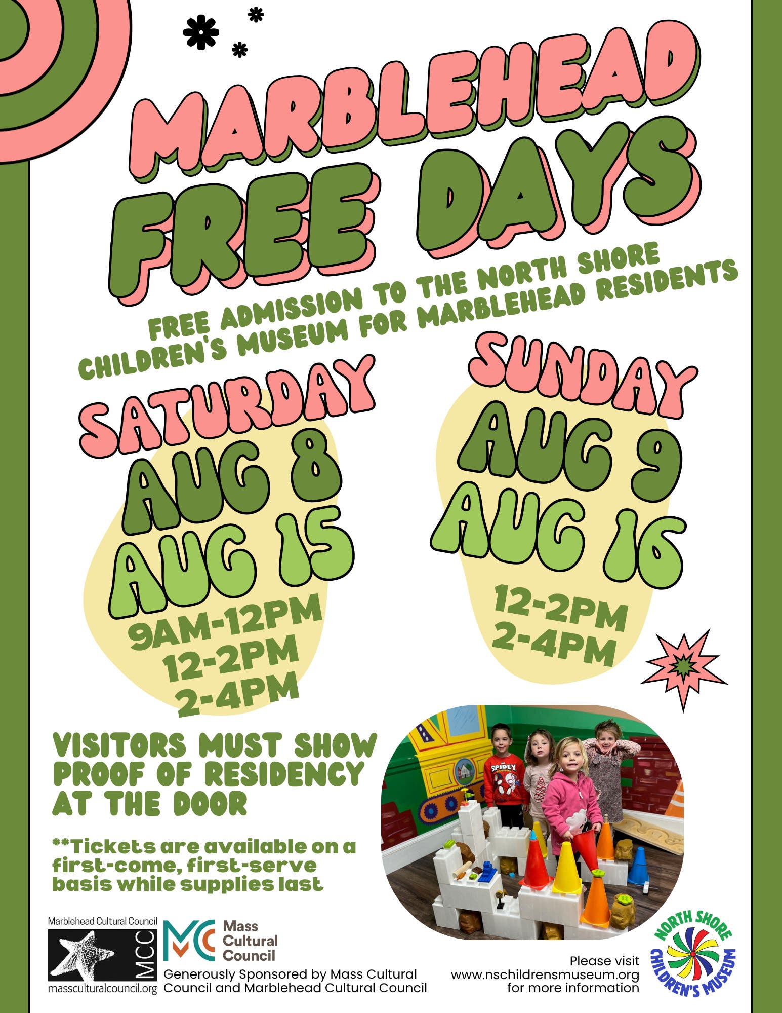 Marblehead Free Days at the North Shore Children's Museum