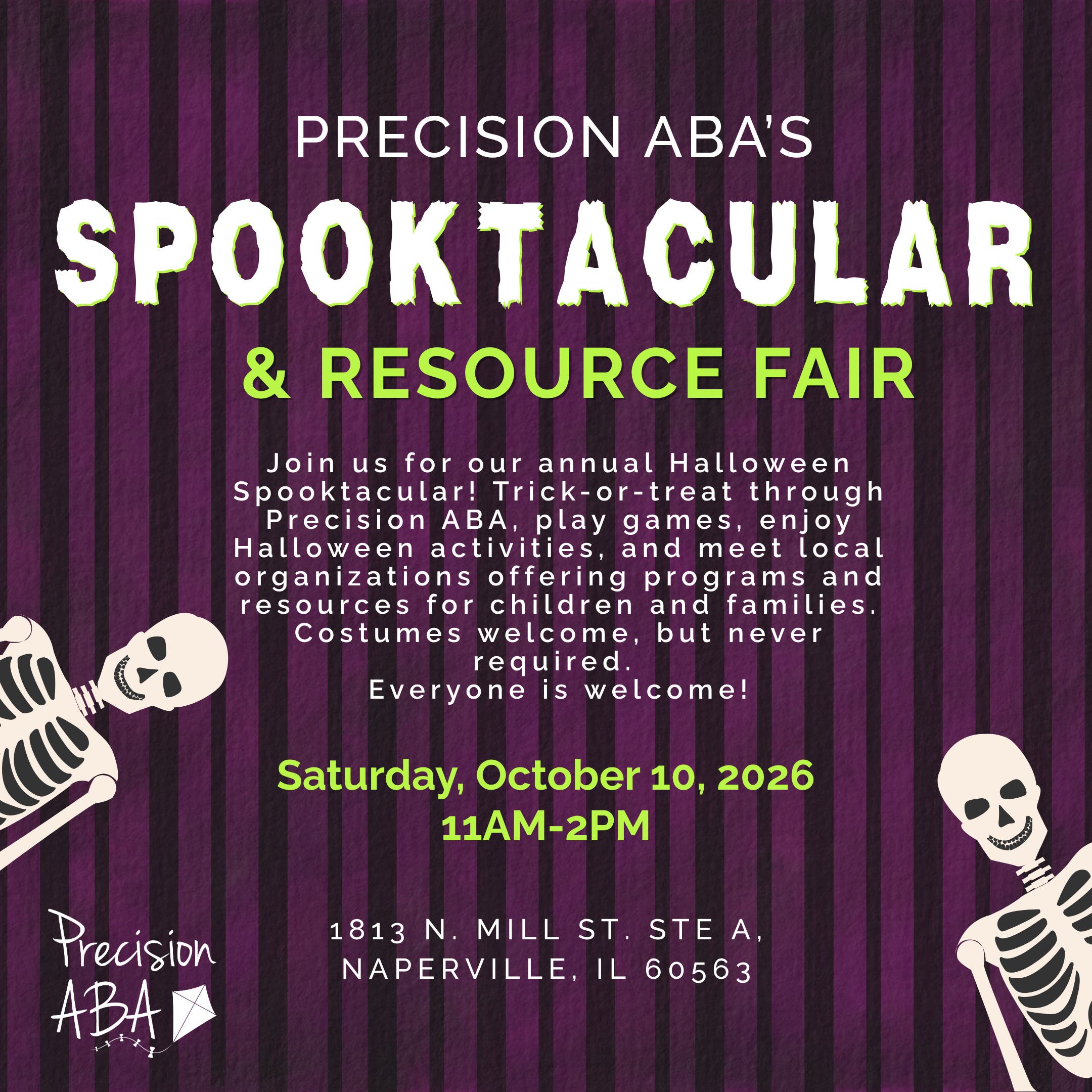 Halloween Spooktacular & Resource Fair 