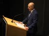 Consul General of Israel Yinam Cohen speaks to the 200 people who attended.
A one-minute edited vid