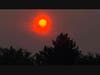 The Sun rises over downtown Glenview on Thursday morning. 