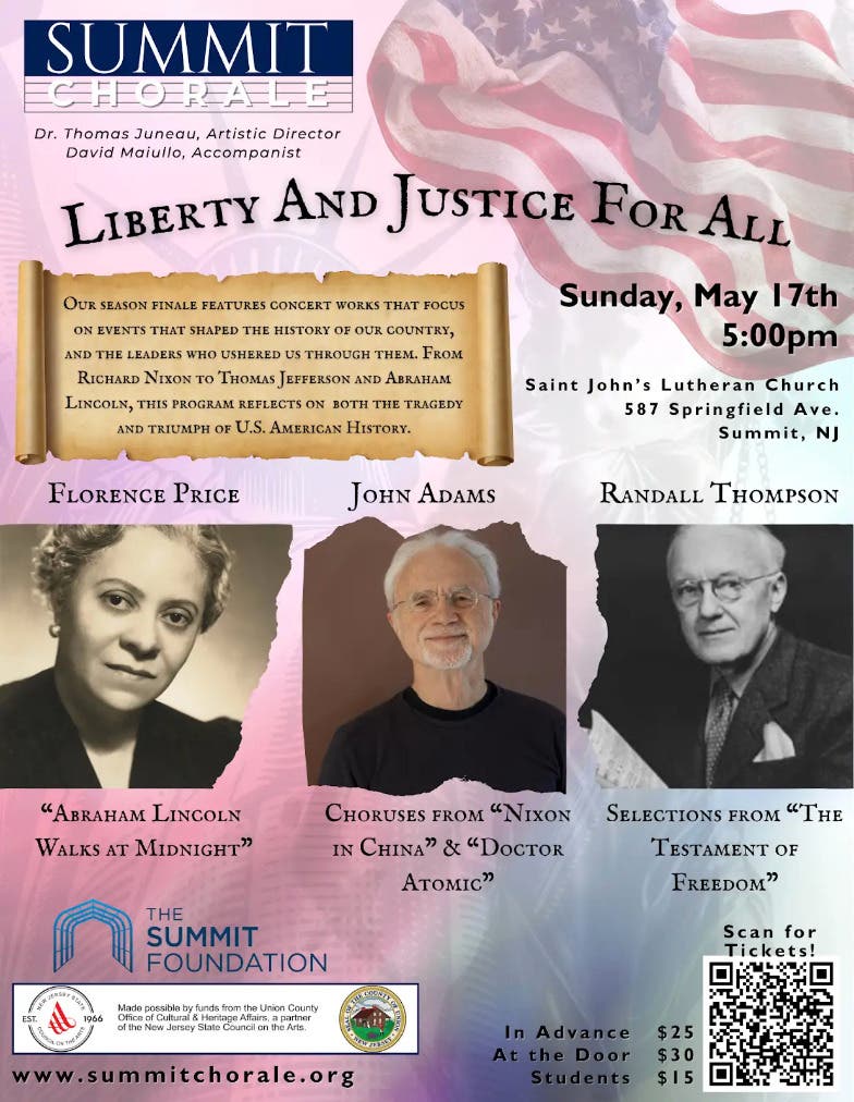 Summit Chorale: Liberty And Justice For All