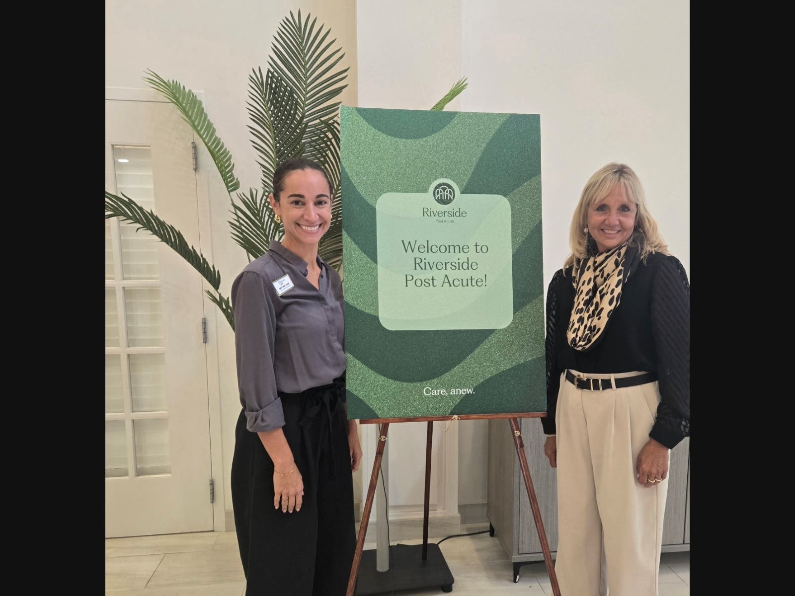 PHOTO: Brittany Page (left) of Streamline Urology and Marquis' Pam Montemurno