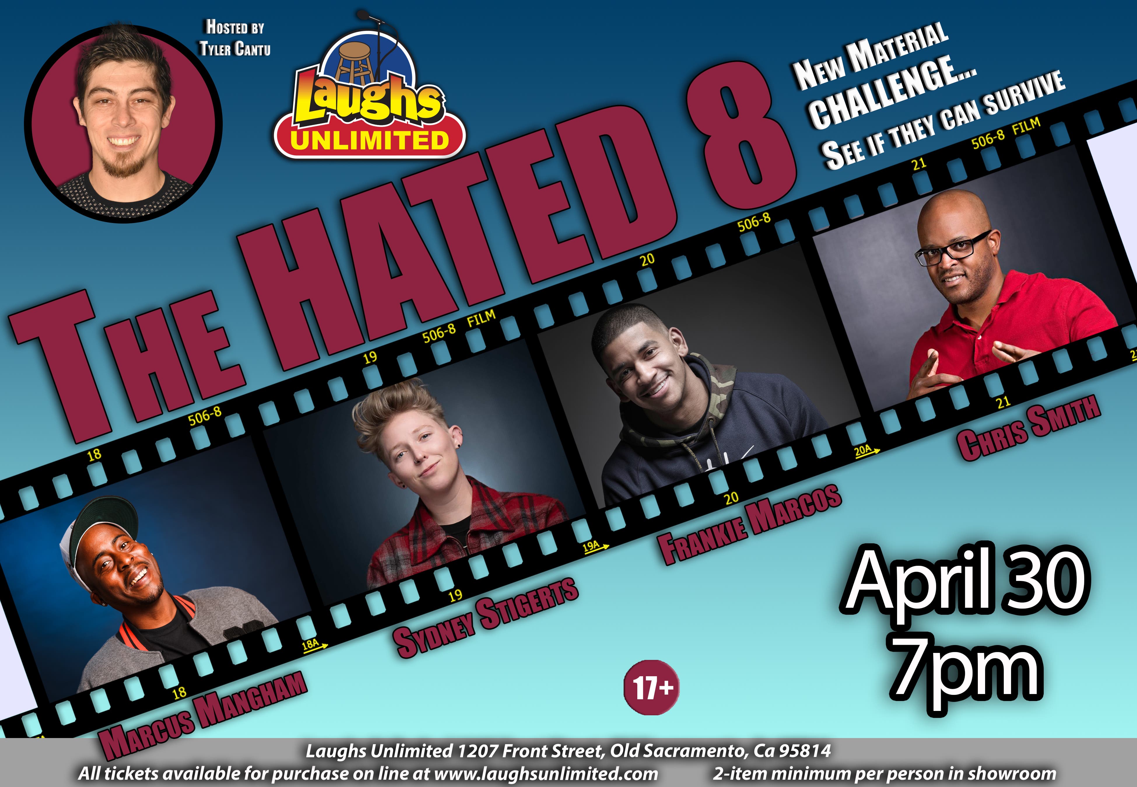 The Hated 8 - Live Comedy