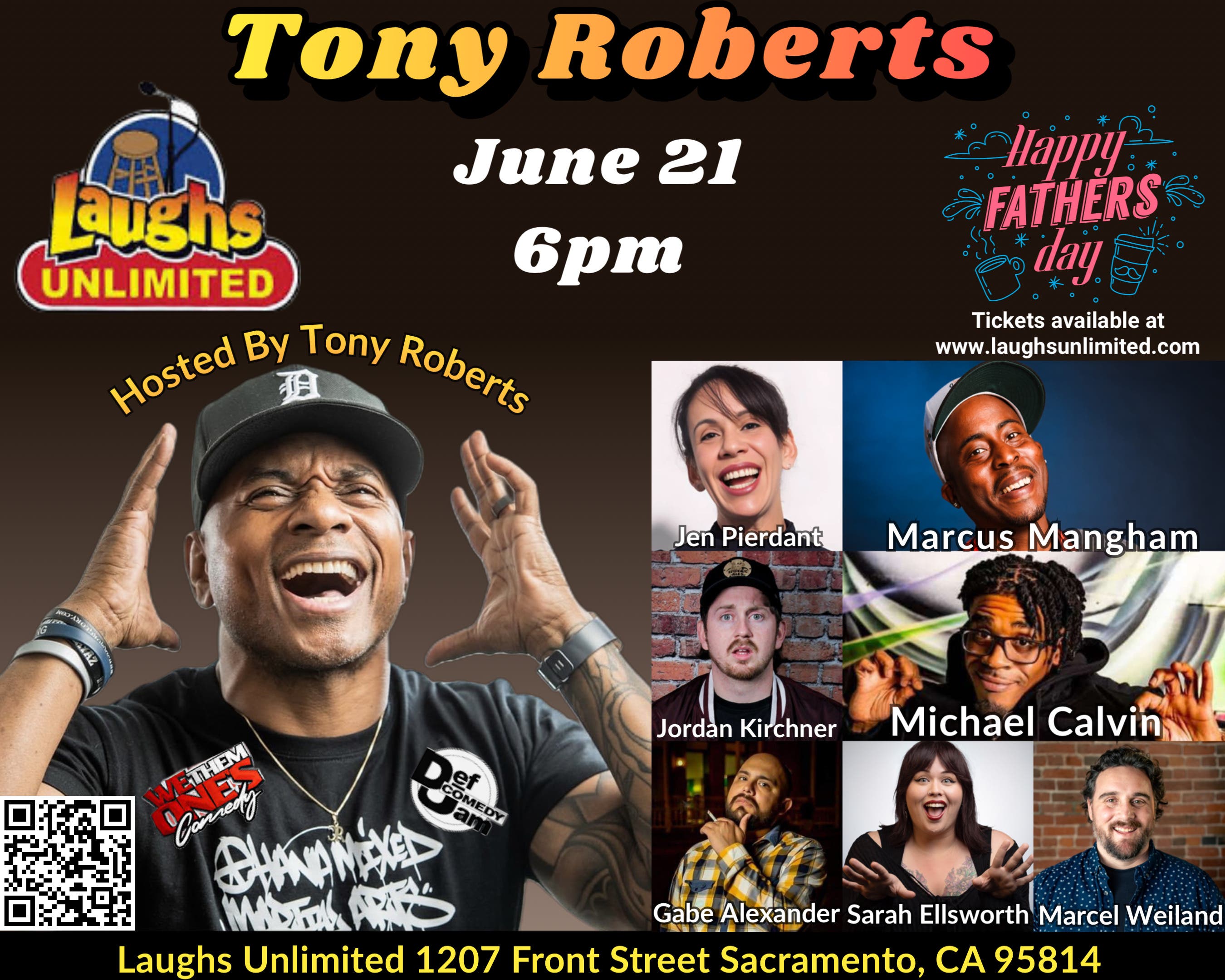 Tony Roberts Father's Day Special - Live Comedy