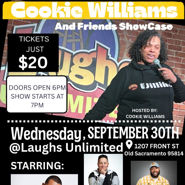 Cookie Williams & Friends - Live Comedy