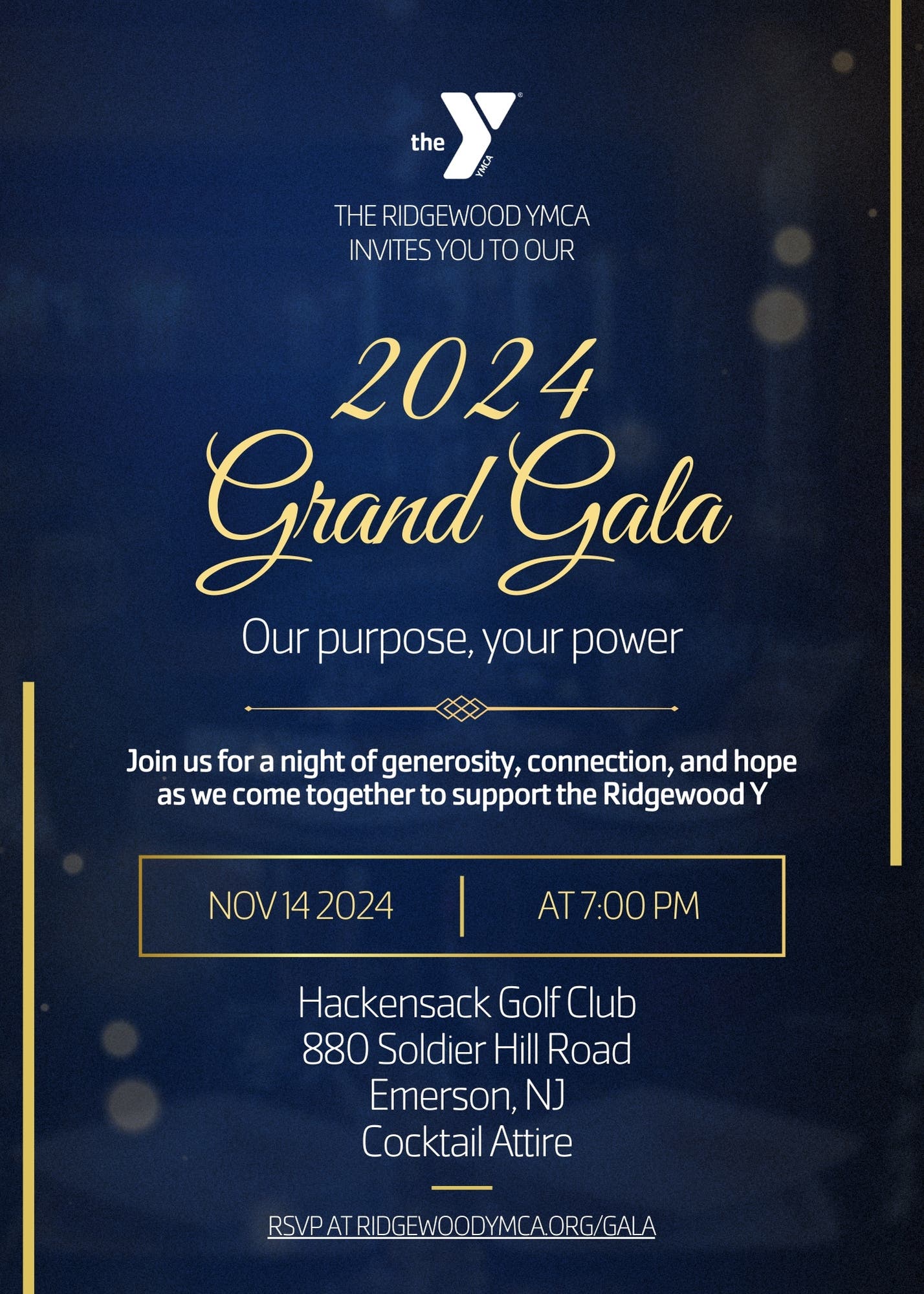 Nov 14 Ridgewood YMCA Grand Gala Ridgewood, NJ Patch
