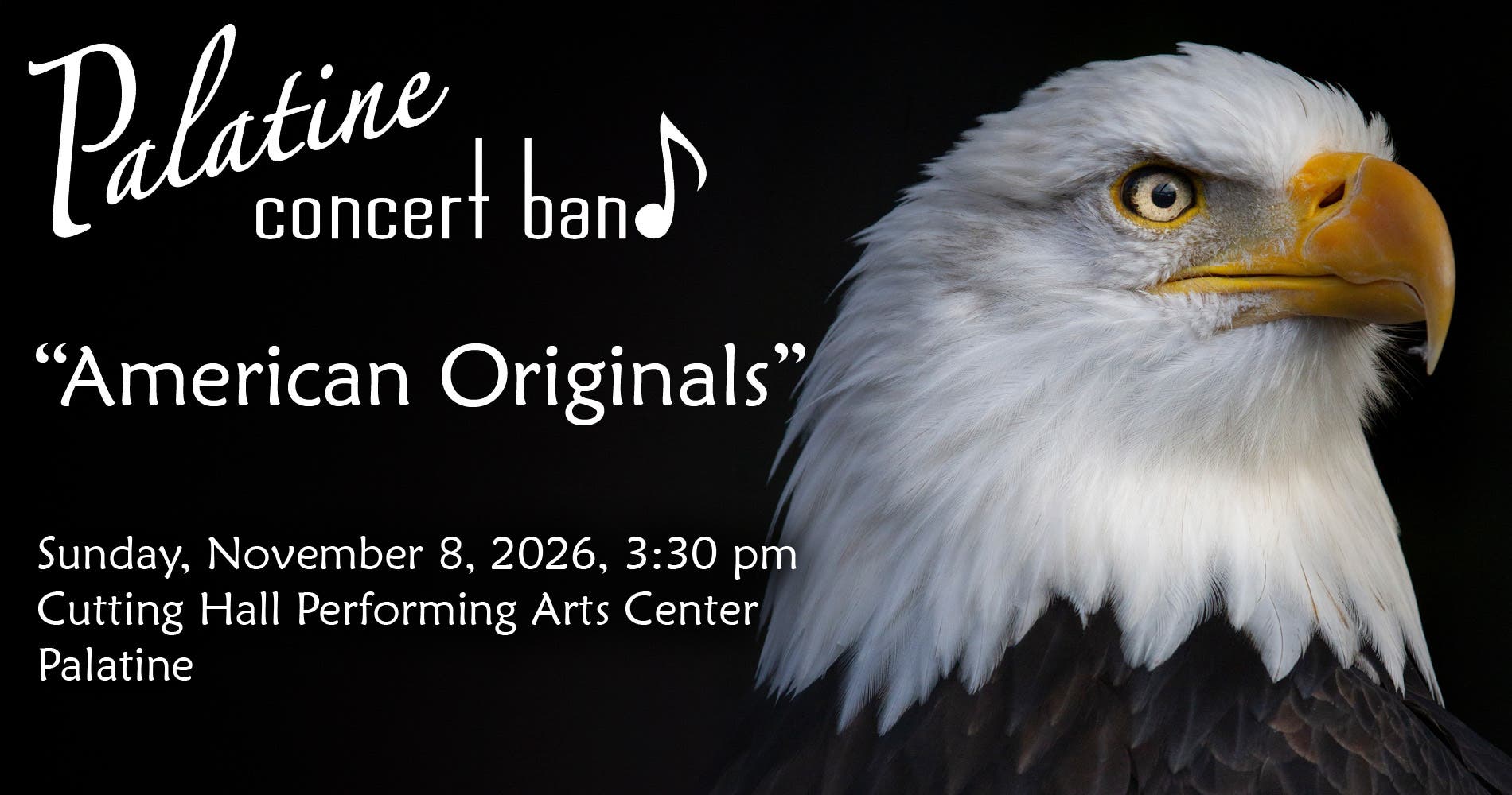 Palatine Concert Band - 2026 Fall Concert "American Originals"