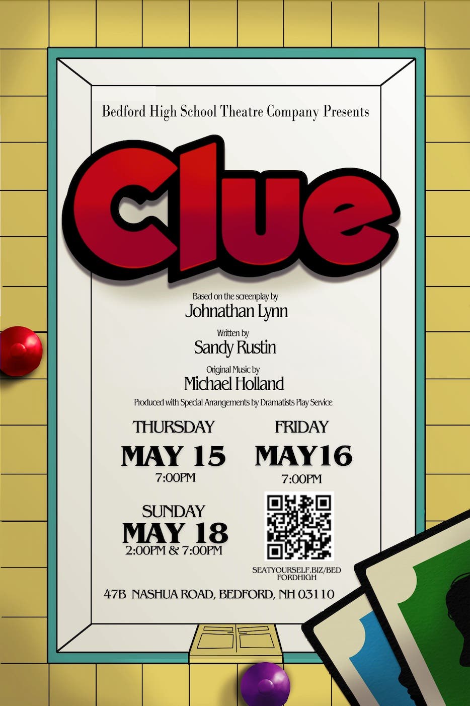 BHS Theatre Company Producing Clue for Spring Play, Ensuring it’s Not Just a Game Anymore