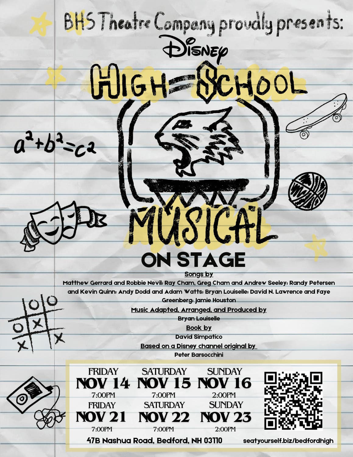 Bedford High School Theatre Company's Production of High School Musical