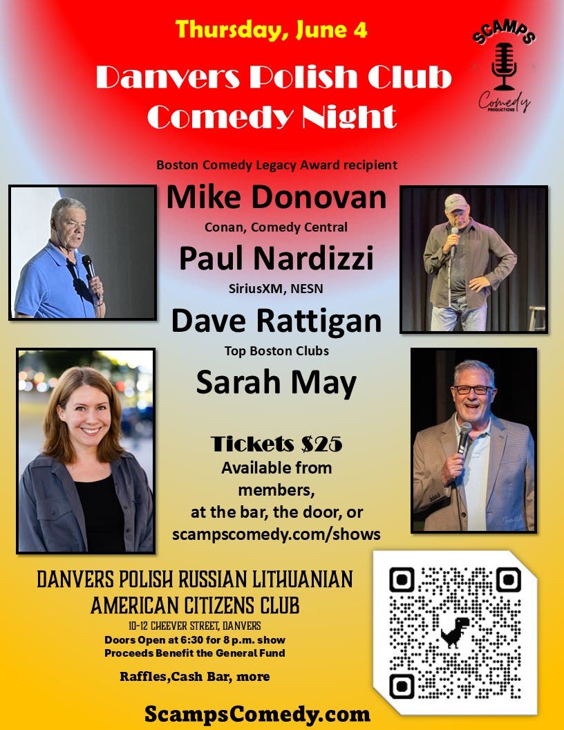 Danvers Polish Club Comedy Night
