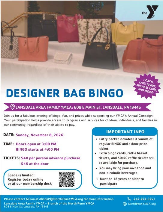 Designer Bag Bingo