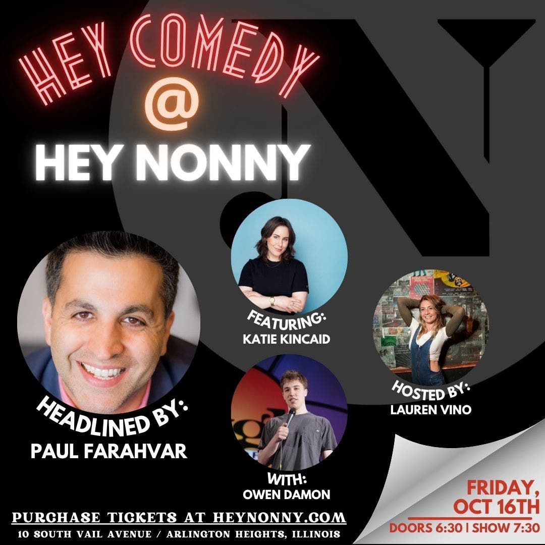 Paul Farahvar at Hey Nonny