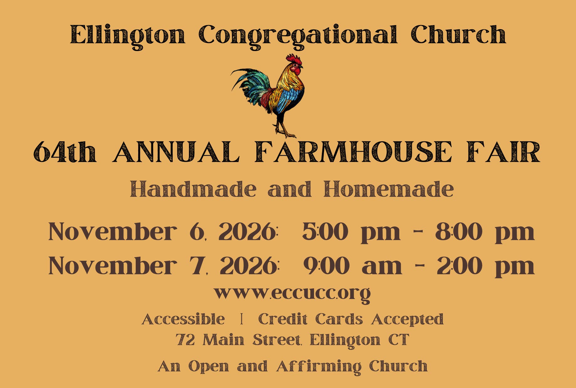ECC's 64th Annual Farmhouse Fair