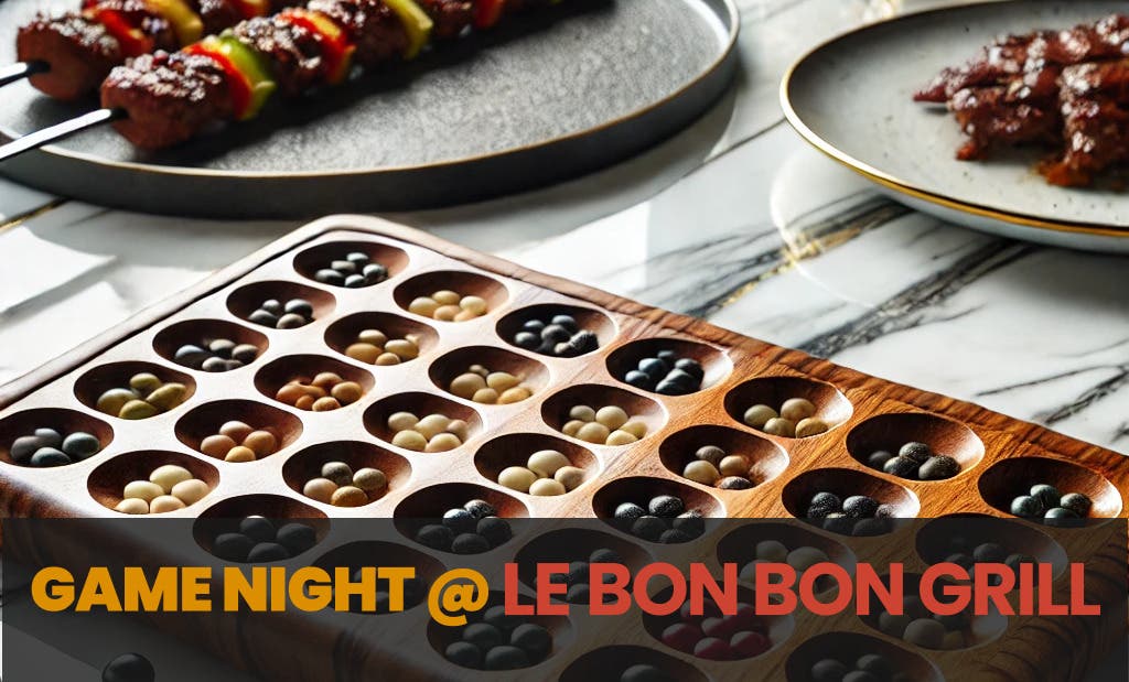 Game Night: African Board Games @ Le Bon Bon Grill!