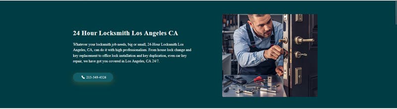 24 Hour Locksmith Los Angeles CA