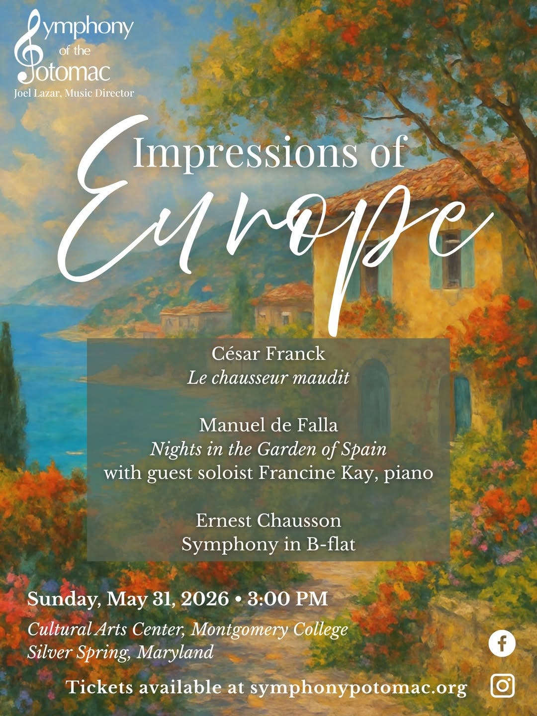 Symphony Of The Potomac: Impressions Of Europe