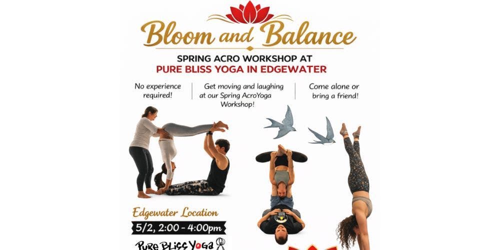 Bloom and Balance: Acro Yoga
