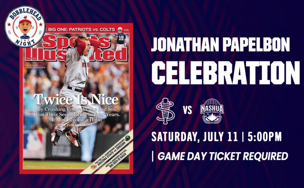 Celebrate Red Sox Legend Jonathan Papelbon at the Ballpark