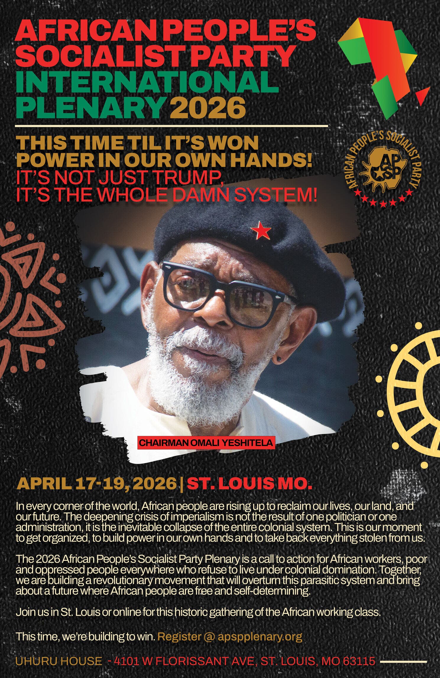 African People’s Socialist Party International Plenary