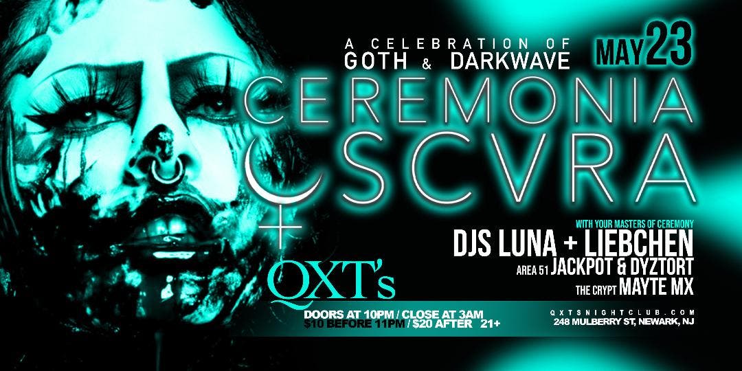 Ceremonia Oscura ... NJ's only Multi-level GOTH & DARKWAVE Dance Party