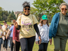 Participants walk together during the Cancer Support Center’s Walk of Hope, bringing the community together in support of those impacted by cancer. 