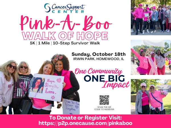 Pink-a-Boo Walk of Hope brings the community together for cancer support.