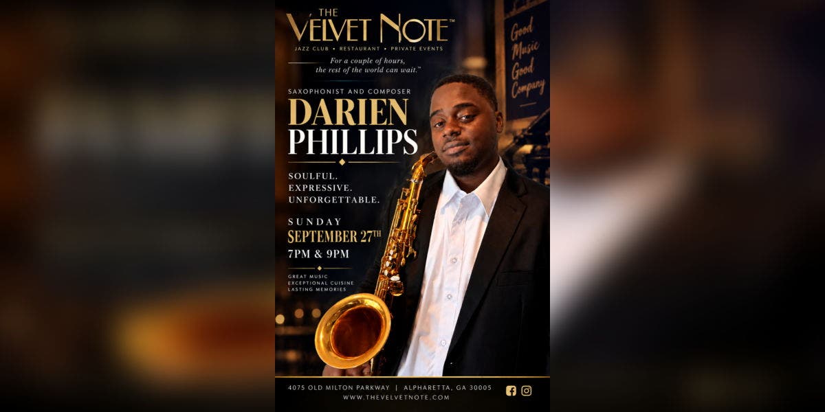 Saxophonist and Composer Darien Phillips