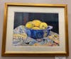 “Lemons in a Blue Bowl”
By Justine Coleman 