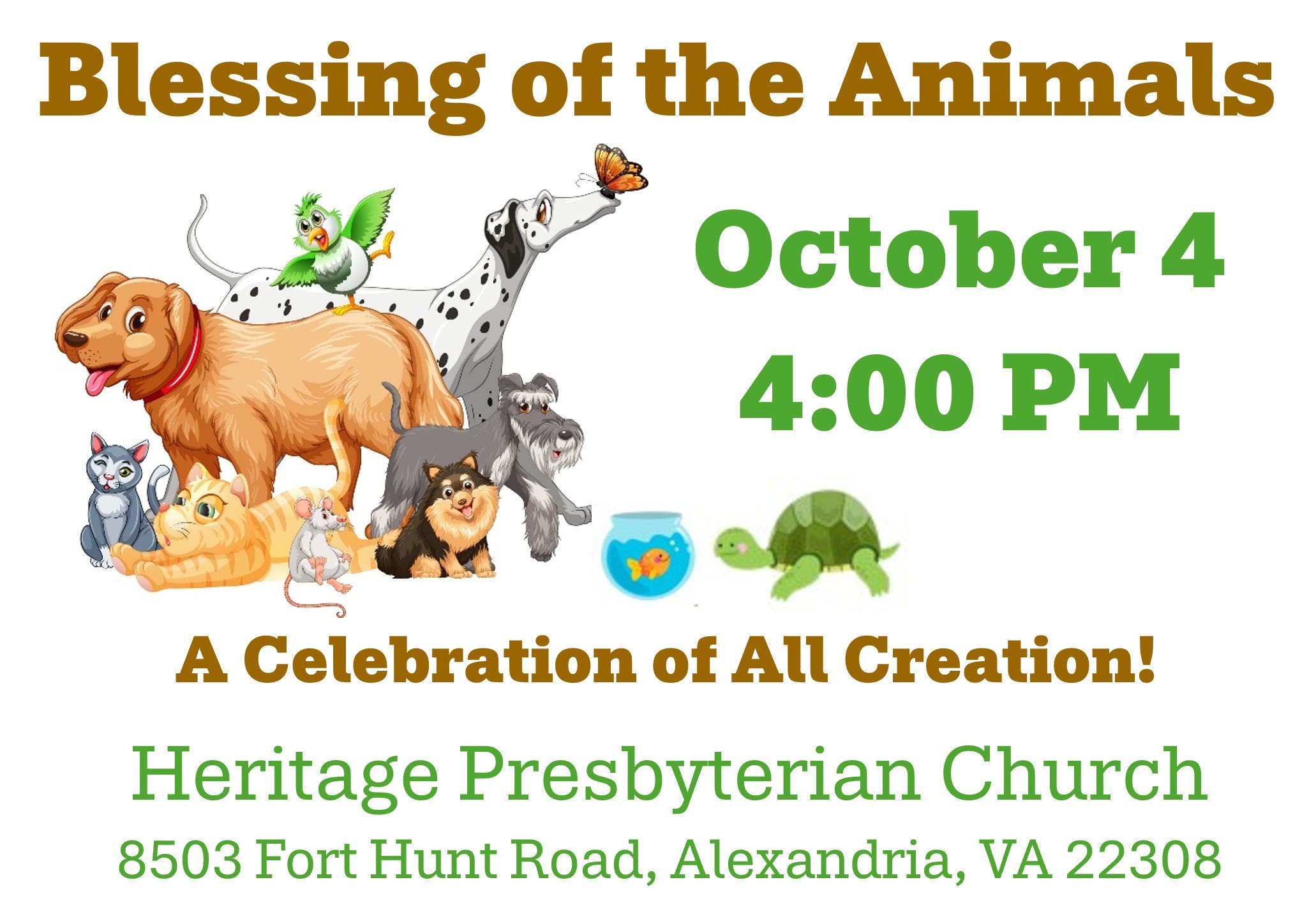 Blessing of the Animals