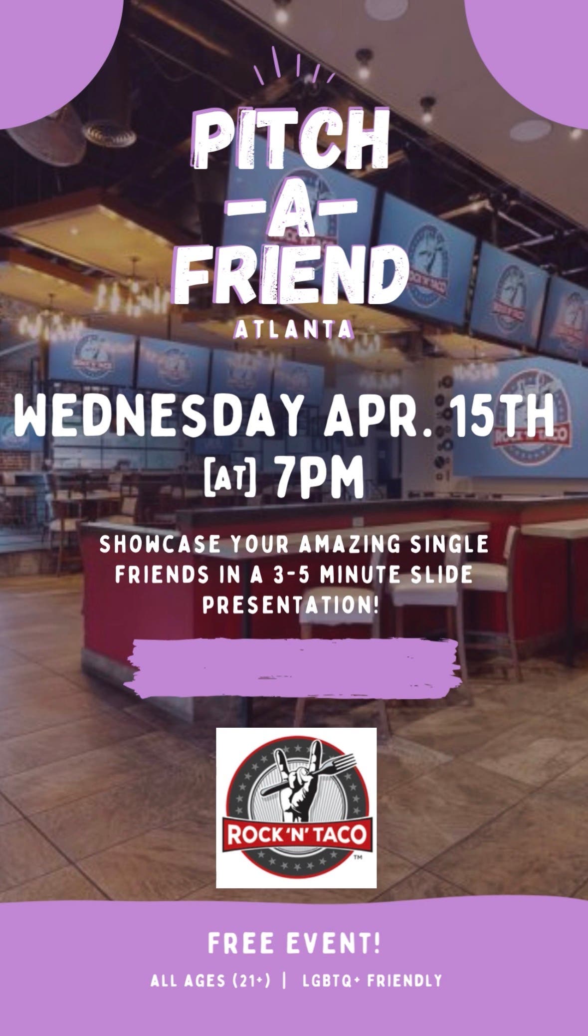 Pitch-A-Friend at Rock ‘N’ Taco