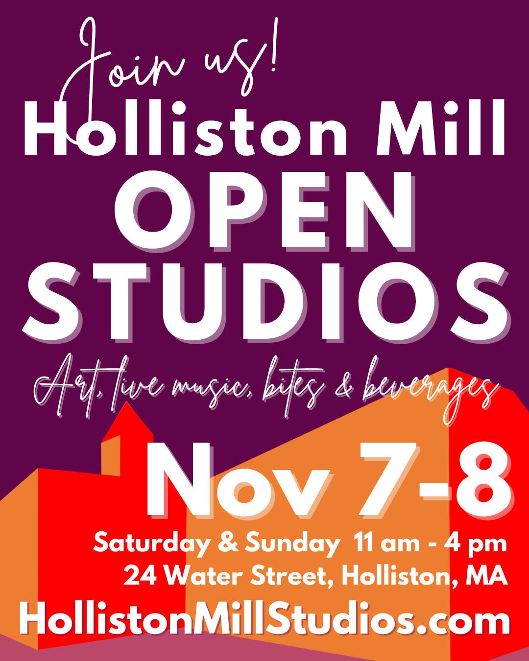 Holliston Mill Open Studios