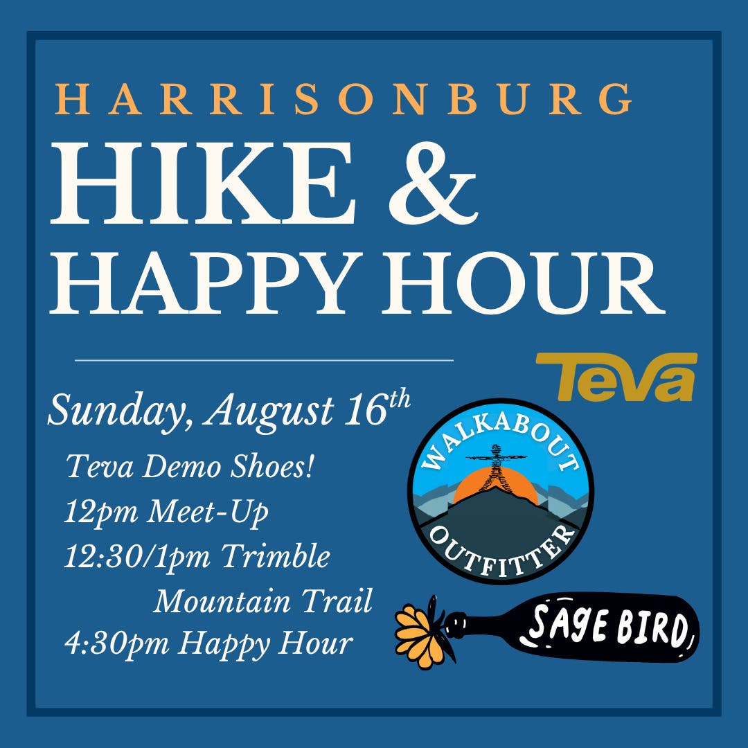 Harrisonburg Hike & Happy Hour at Sage Bird