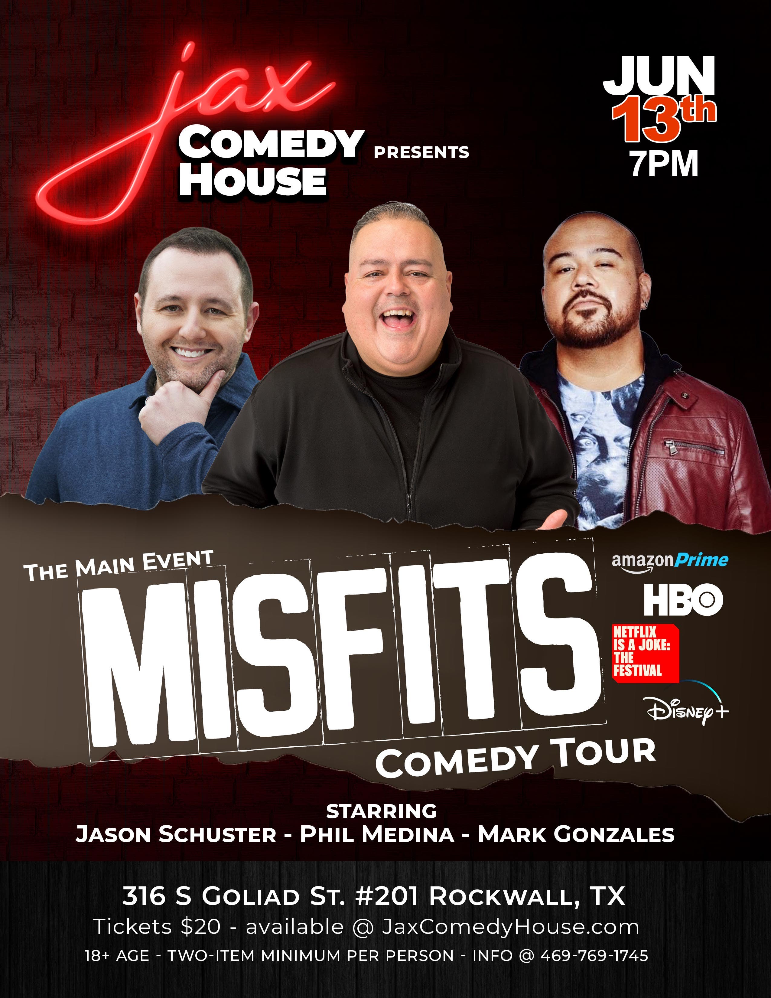 Misfits Comedy Tour