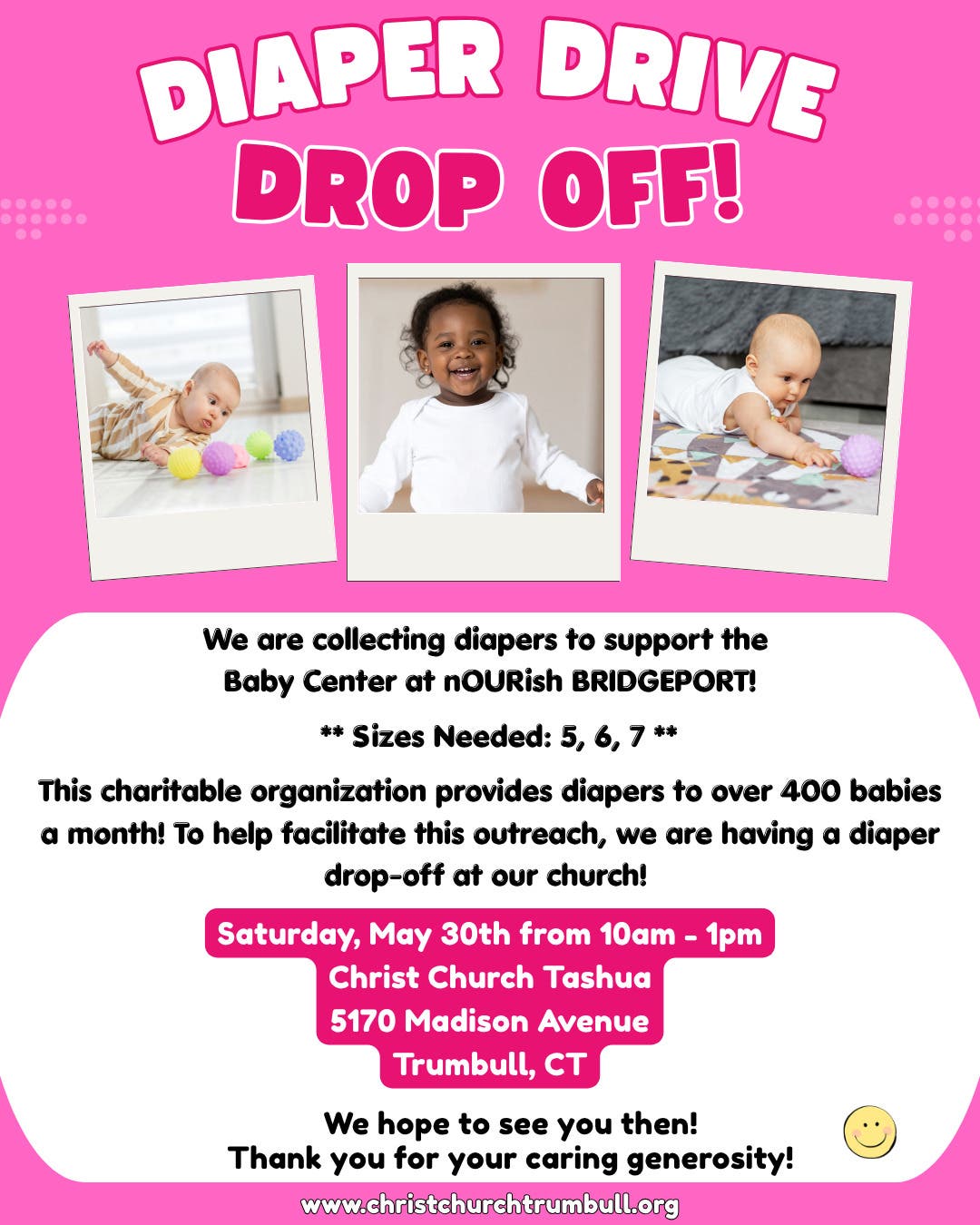Diaper Drive Drop Off!