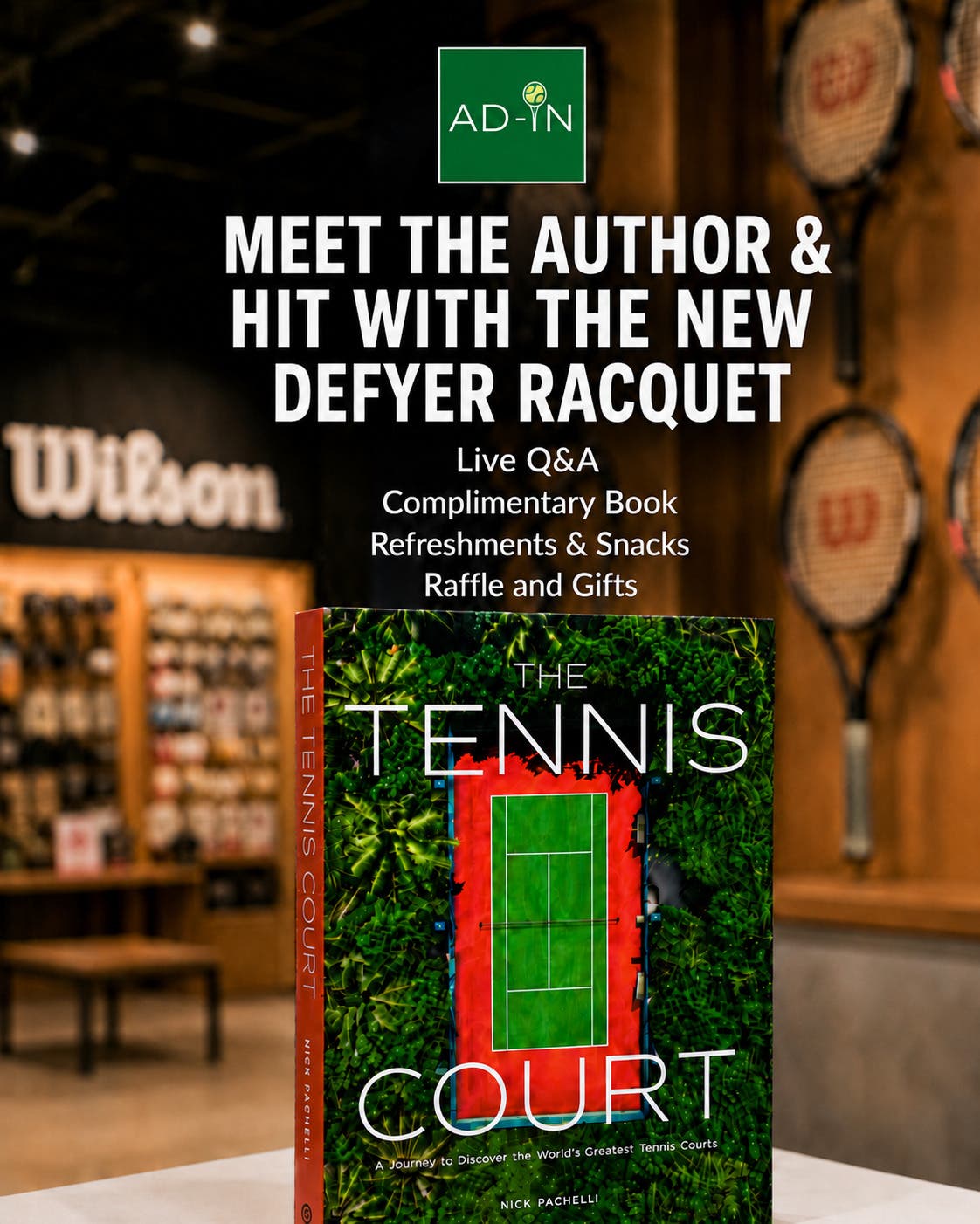 Meet The Author & Hit With The New Defyer Racquet