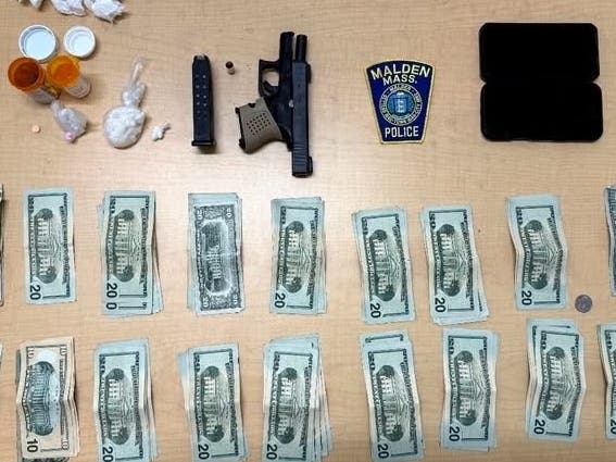 Police say the man was in possession of at least three different illegal narcotics.