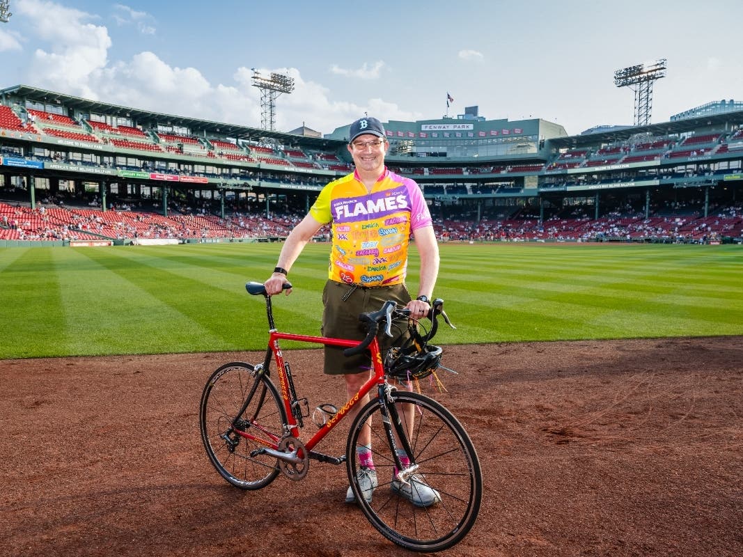 Medford Rider Honored At Fenway While Raising Money For Cancer Research ...