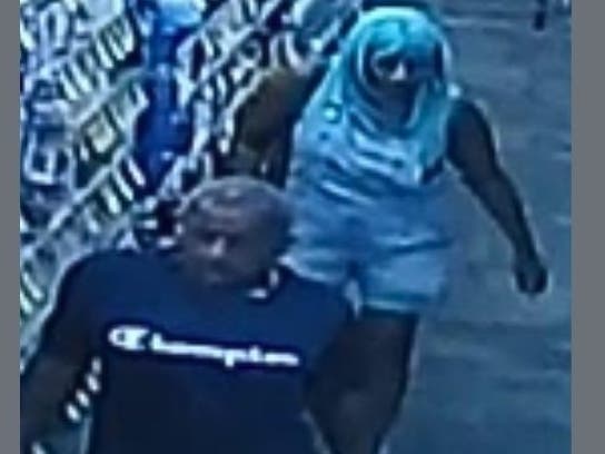 The two were captured on camera recently.