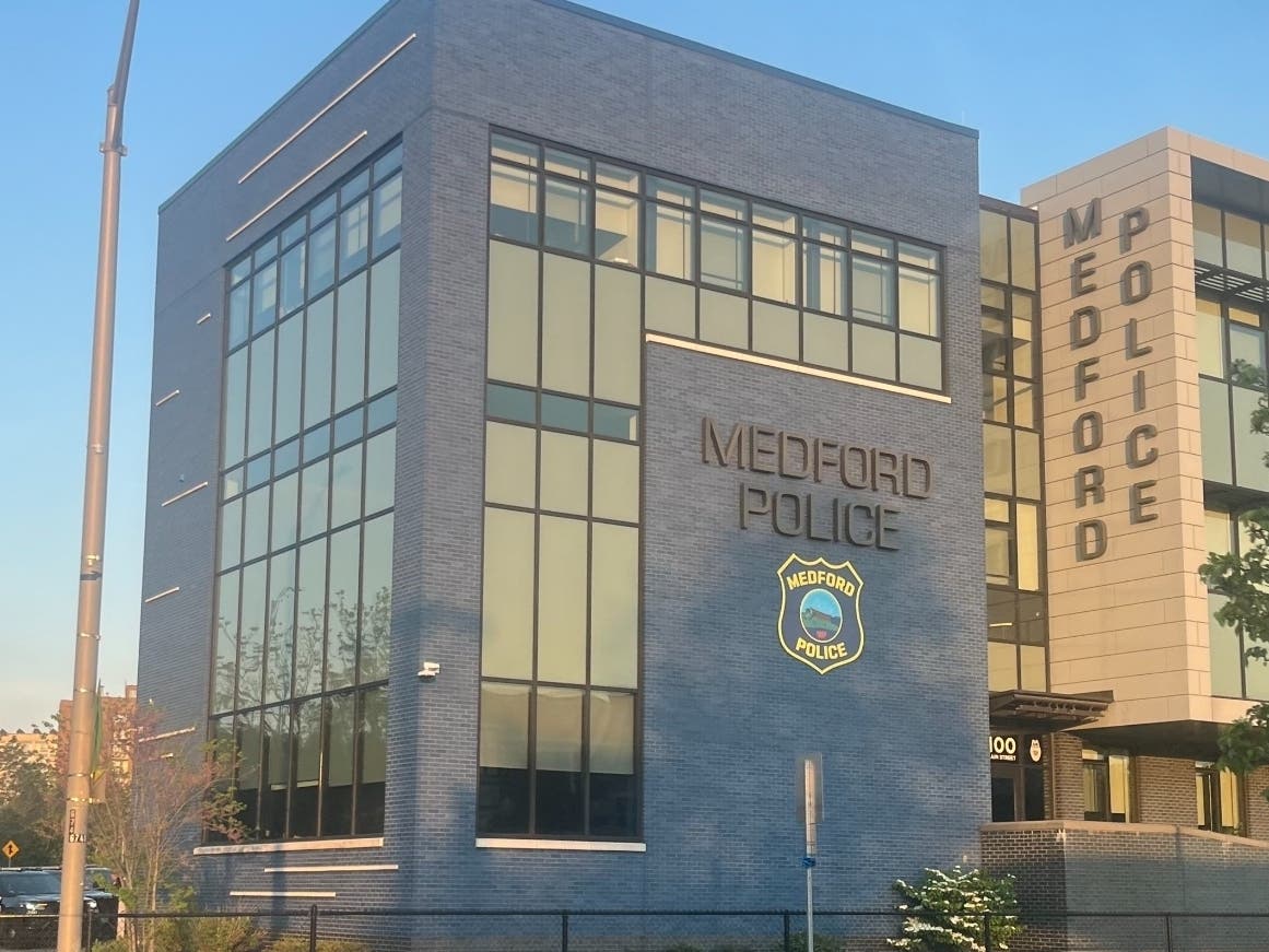Medford police has nearly 100 sworn officers.